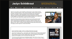 Desktop Screenshot of jaclynschildkraut.com